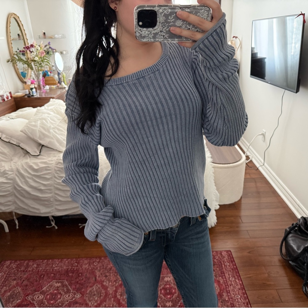 Blue Sweater
